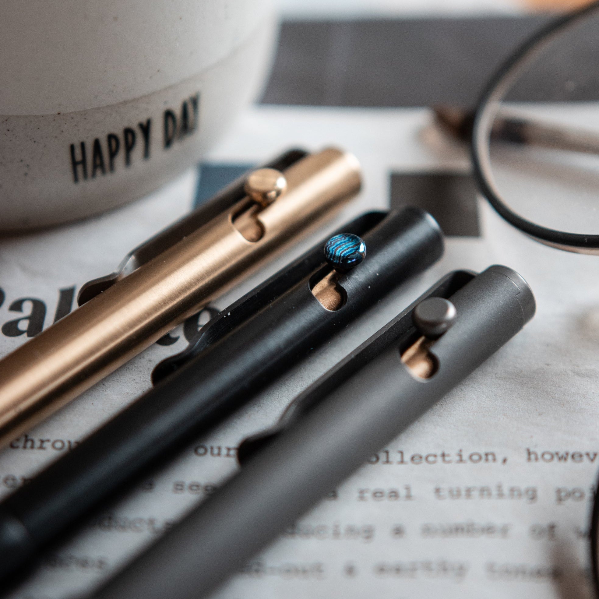 Bolt Action Pen Inventery Mechanical Pen Tactile Turn DLC Bolt