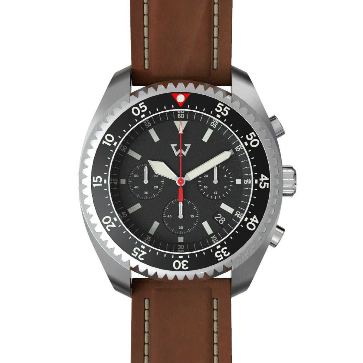 Chronos Stainless Watch, Winfield Watch co – Craft and Lore
