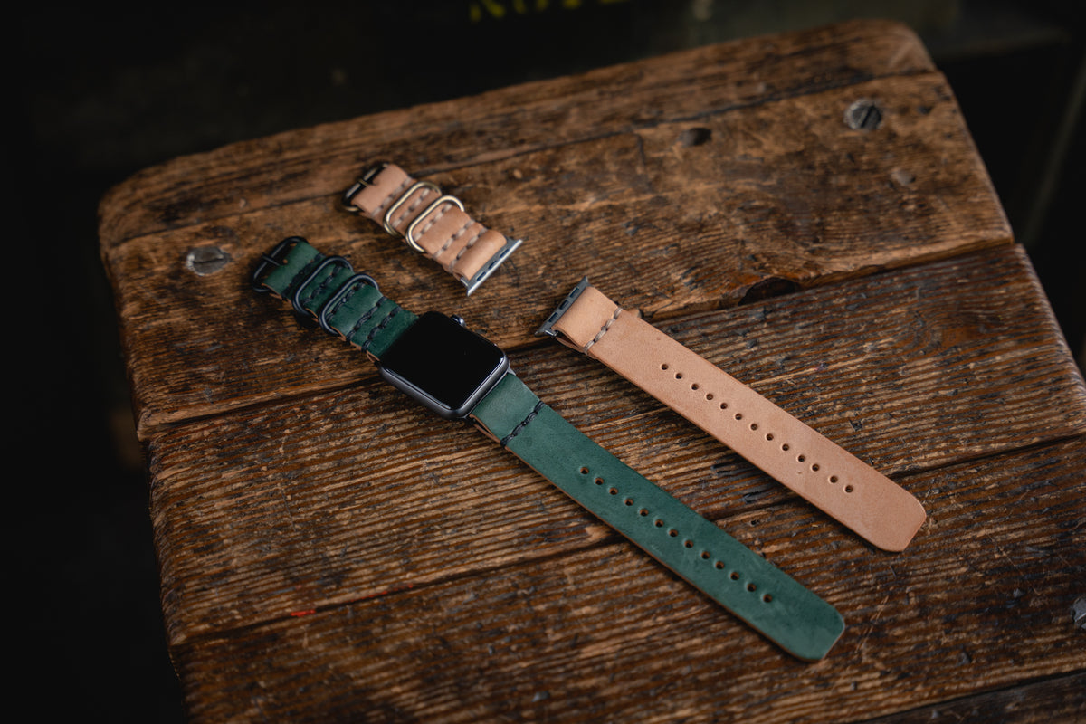 Apple Watch Strap Horween Shell Cordovan