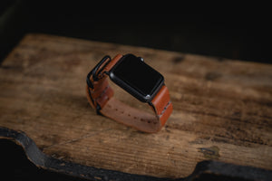 Apple Watch Leather Strap Brown
