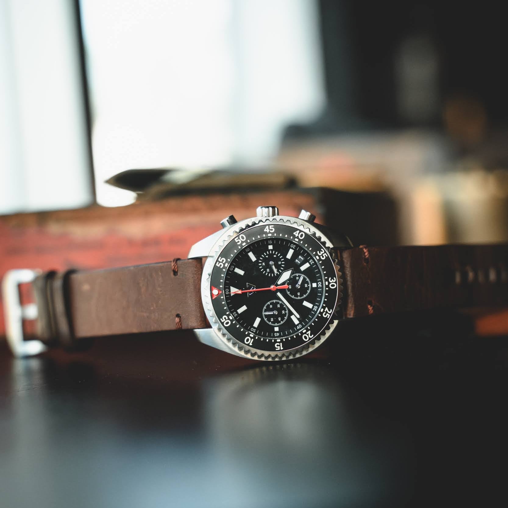 Chronos Stainless Watch, Winfield Watch co – Craft and Lore