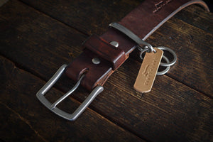 Brass Key Hook Fishhook Keychain keys keyrings quality durable style selvedge rugged 
