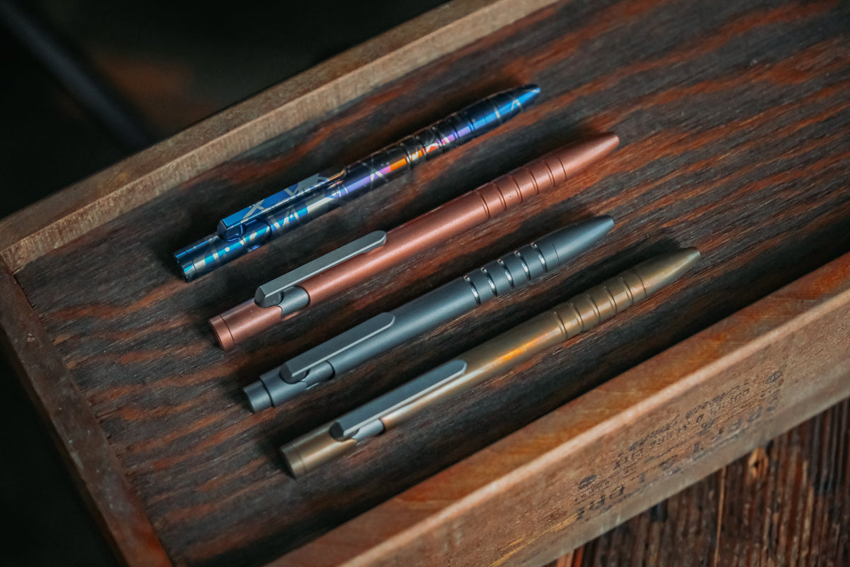 Limited Urban Survival Bolt Action Pens – Craft and Lore