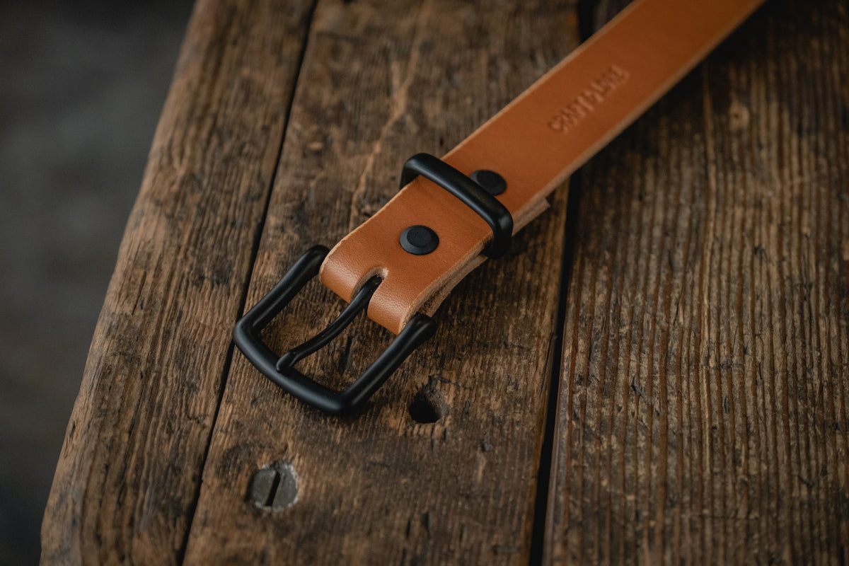 Craft Natural Leather Belt, Handmade American Thick Belt – Craft