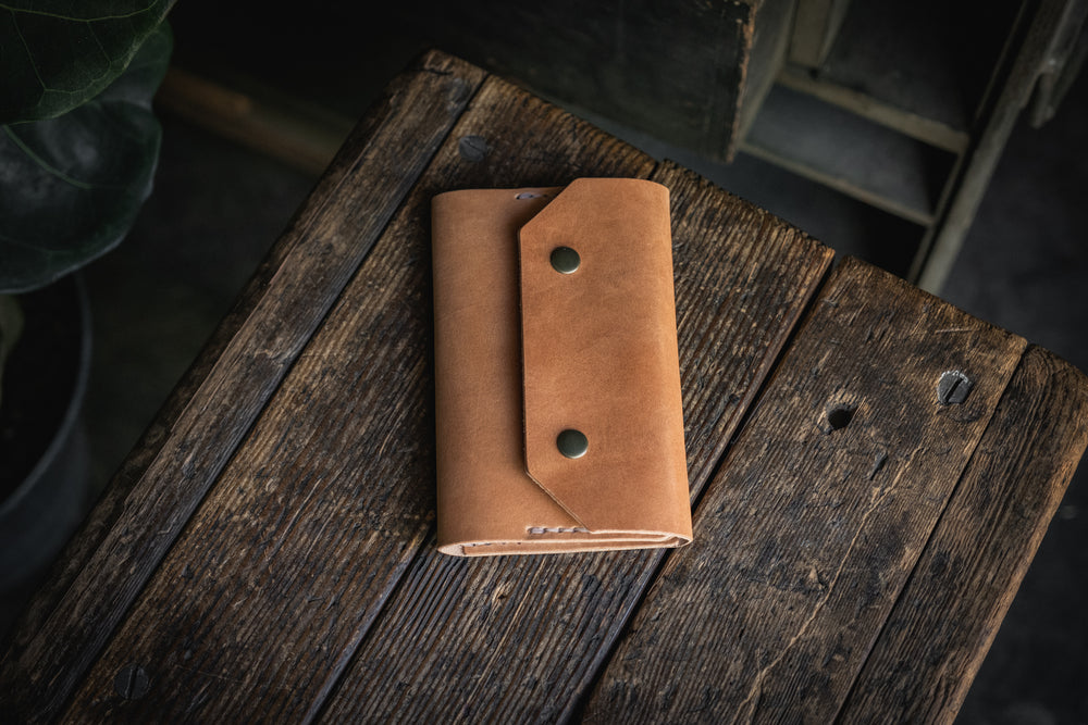 Northwestward Field Notes, handmade leather notebook wallet durable usa pnw rugged tough log book journal pocketbook
