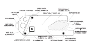 TPT Slide : Titanium Pocket Tool