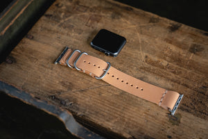 Apple Watch Leather Strap Natural