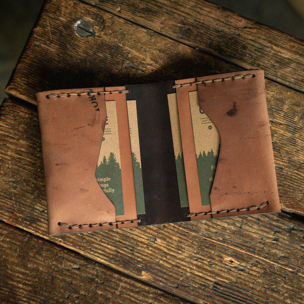 Bifolder Wallet Horween Shell Cordovan – Craft and Lore