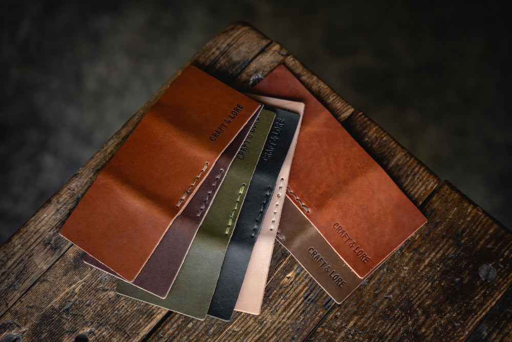 Creasy Cash Fold Wallet, Minimal Leather Cash Holder – Craft and Lore