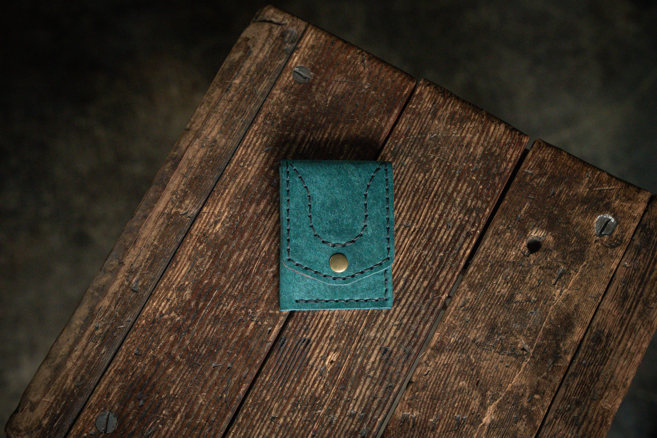 Olive and Violet Pueblo Limited Edition Handmade Leather Wallets