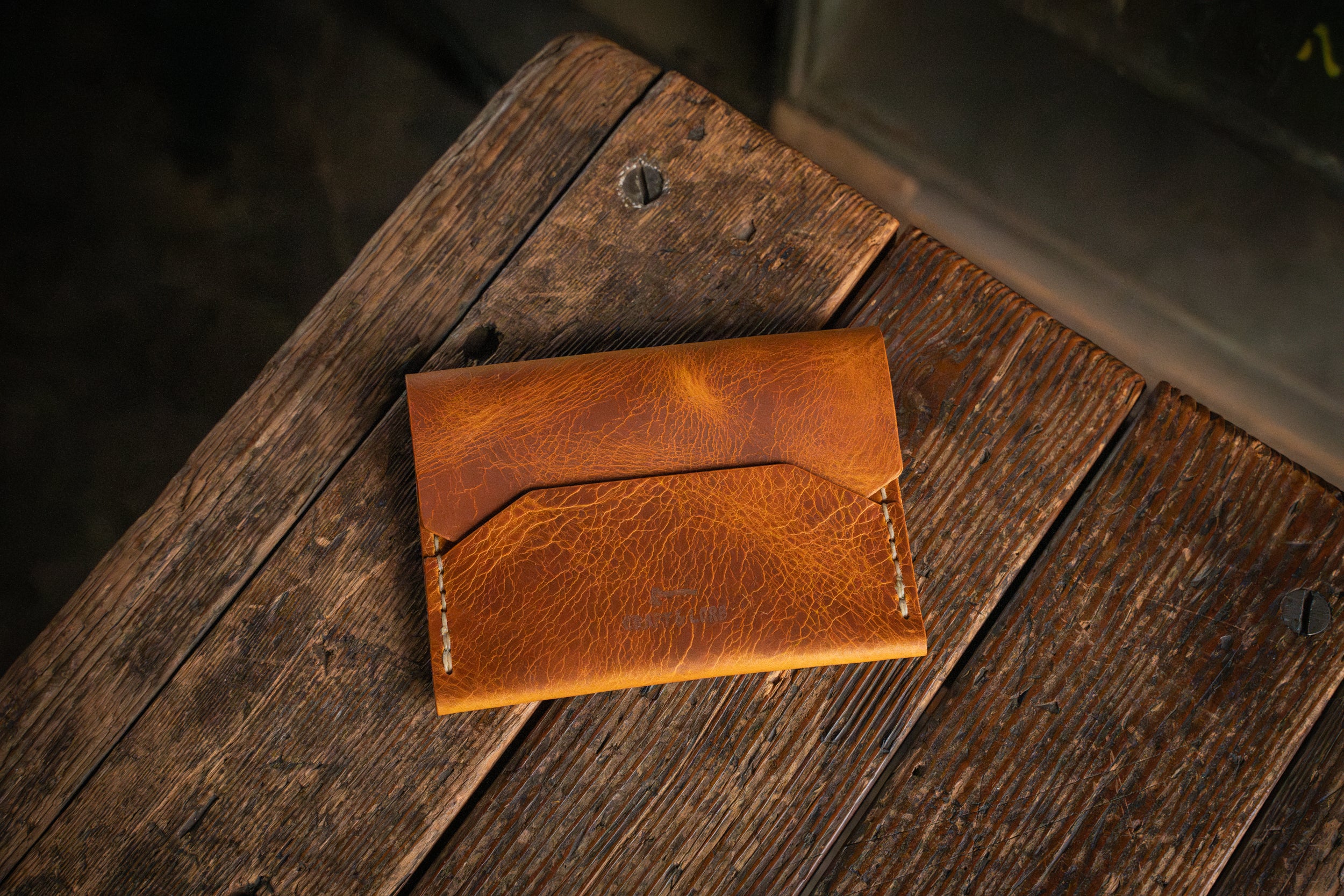 Waxy Olive Limited Edition Handmade Leather Wallets – Craft and Lore