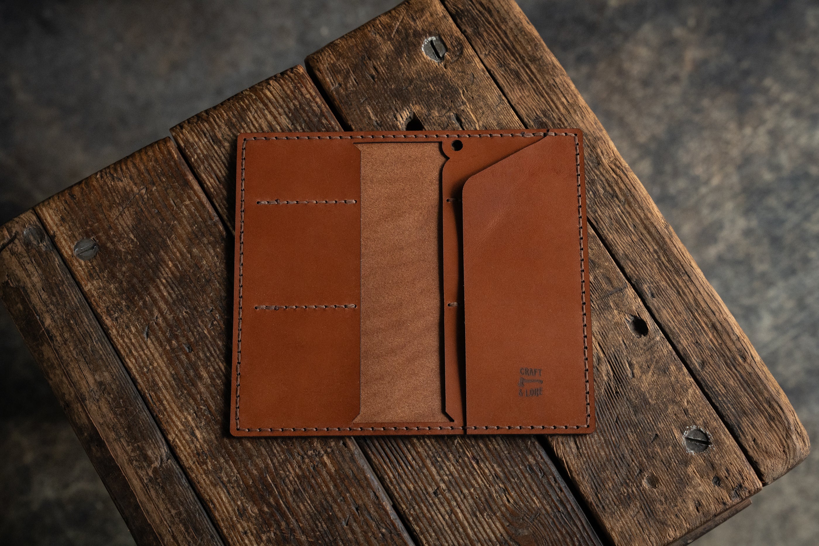 Long Wallet, Sturdy Handmade Leather Wallet – Craft and Lore Long Wallet, Sturdy Handmade Leather Wallet – Craft and Lore