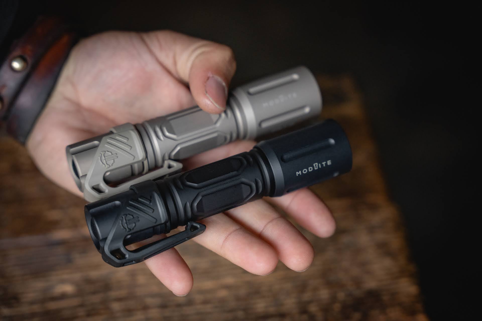 Modlite Handheld 18650 Flashlight USA Made – Craft and Lore