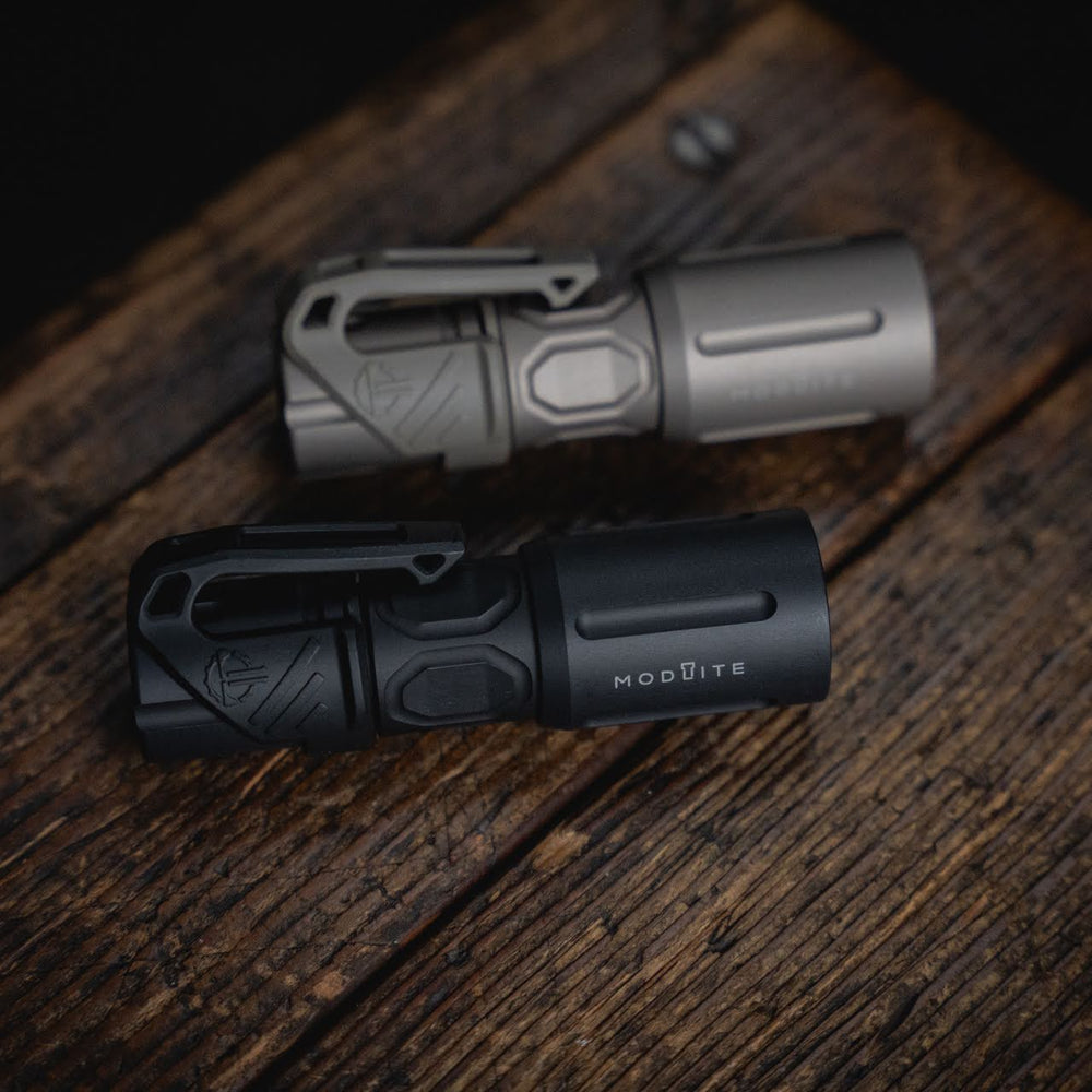 Modlite Handheld 18350 Flashlight USA Made – Craft and Lore Modlite Handheld 18350 Flashlight USA Made – Craft and Lore