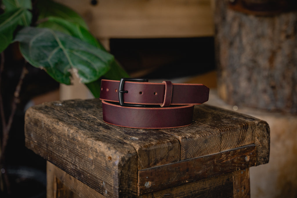 Craft Natural Leather Belt, Handmade American Thick Belt – Craft and Lore