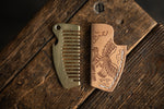 Brass Pocket Comb