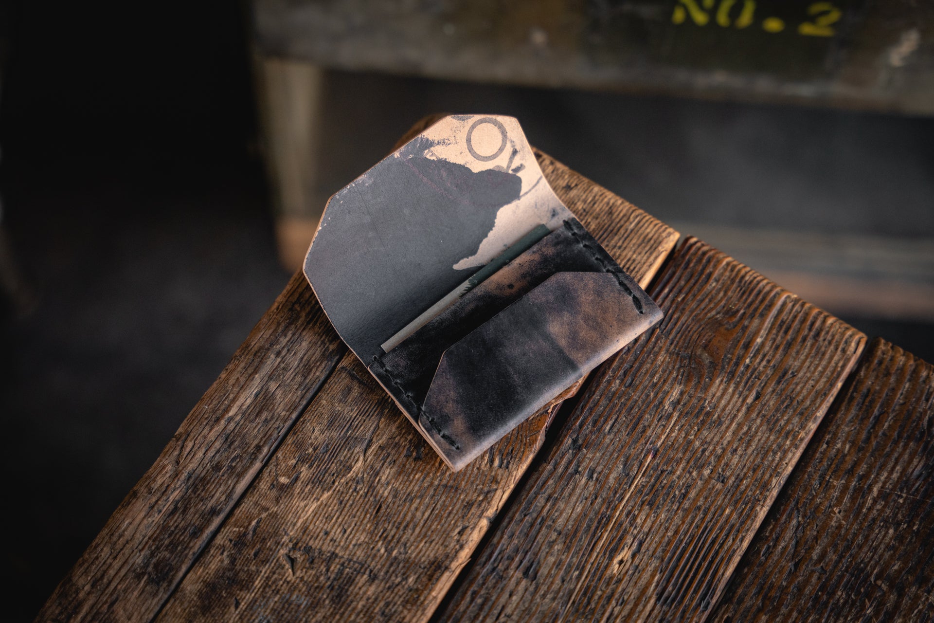 Enfold Card Wallet Rocado Shell Cordovan – Craft and Lore