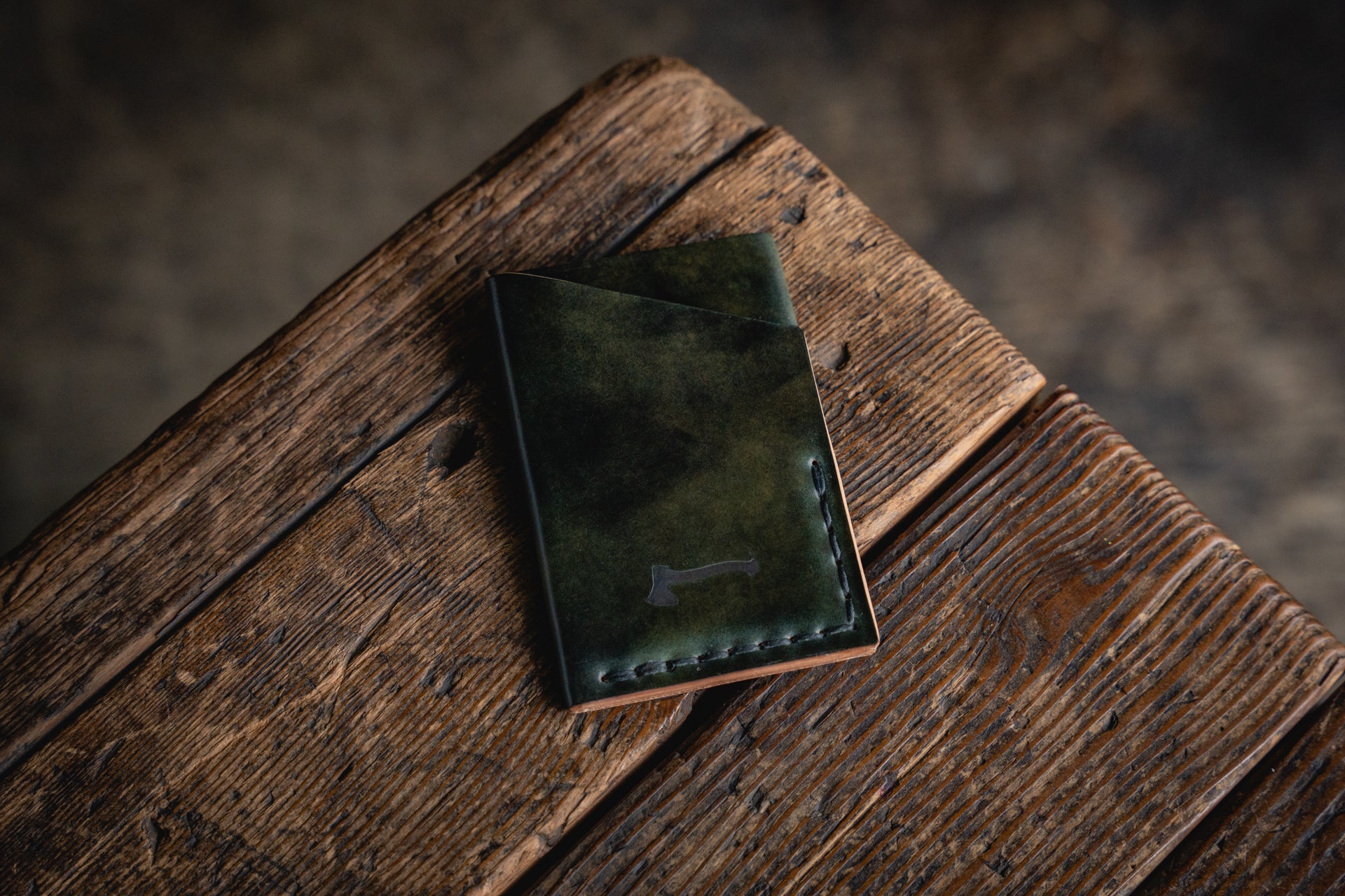 Twobit Wallet Rocado Shell Cordovan – Craft and Lore