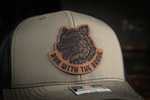 Run with the Brave Wolf Hat 112