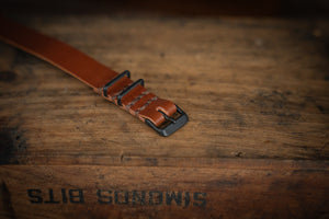 
            
                Load image into Gallery viewer, ZULU Leather Watch Strap Brown
            
        