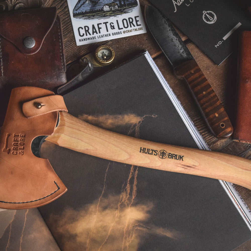 
                  
                    Hults Bruk Almike Hatchet Axe Handmade Swedish Field Camp Tool Craft and Lore
                  
                