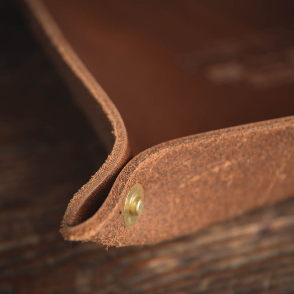 
                  
                    EDC Valet Tray, Leather Catch-all for Everyday Carry Handmade
                  
                