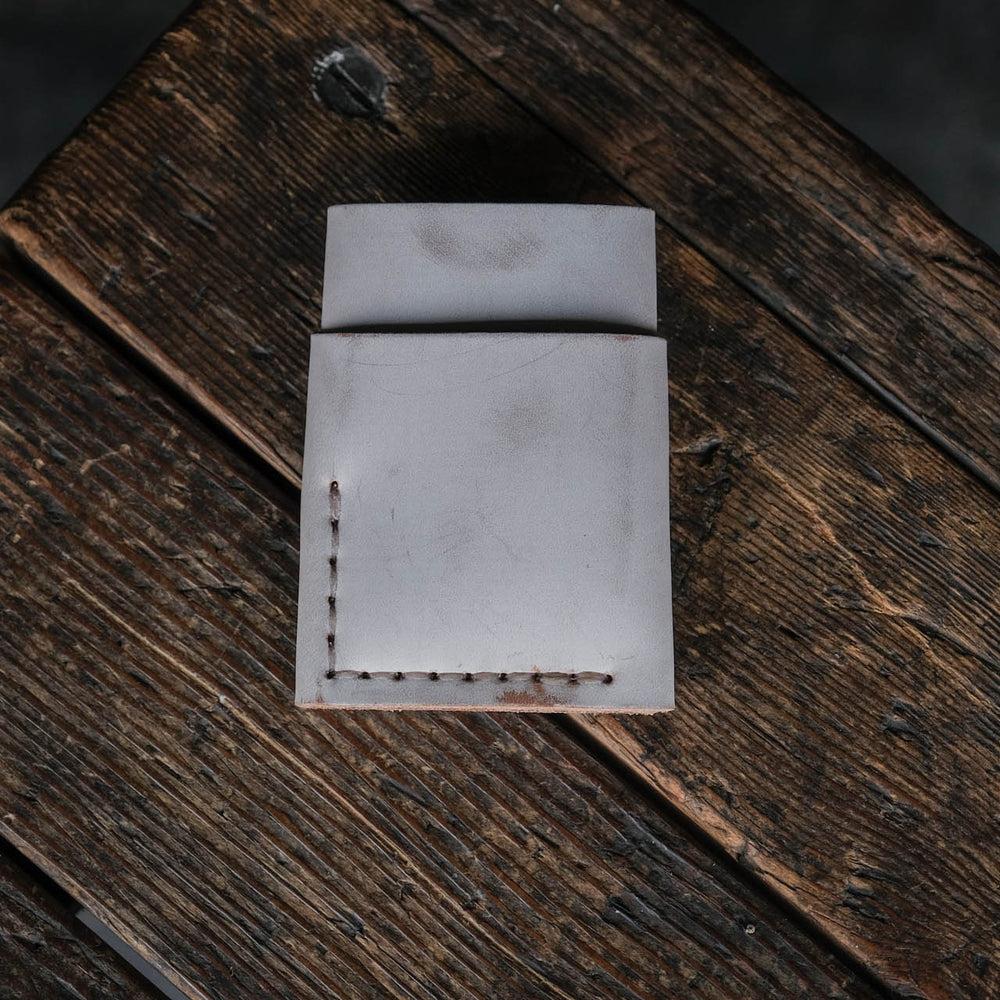 
                  
                    Port Wallet by Craft and Lore handmade from Ghost Whiskey leather
                  
                