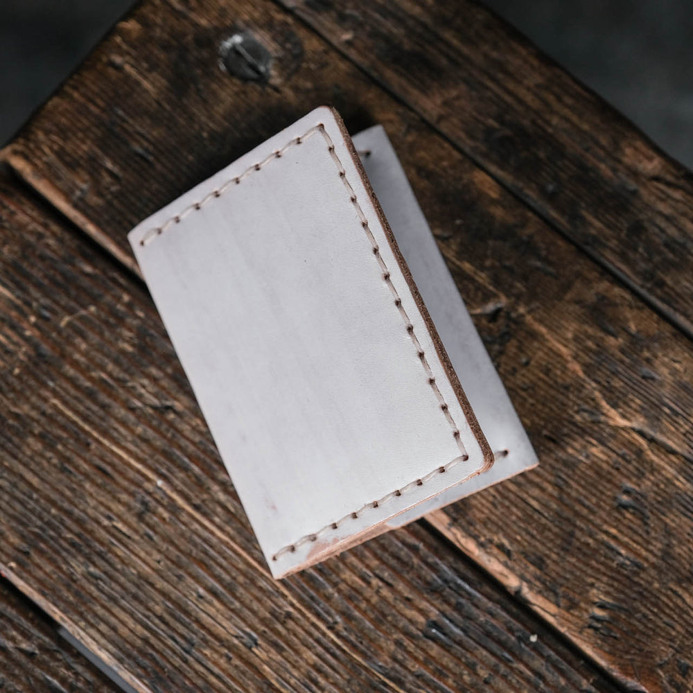 
                  
                    Insider Wallet by Craft and Lore handmade from Ghost Whiskey leather
                  
                