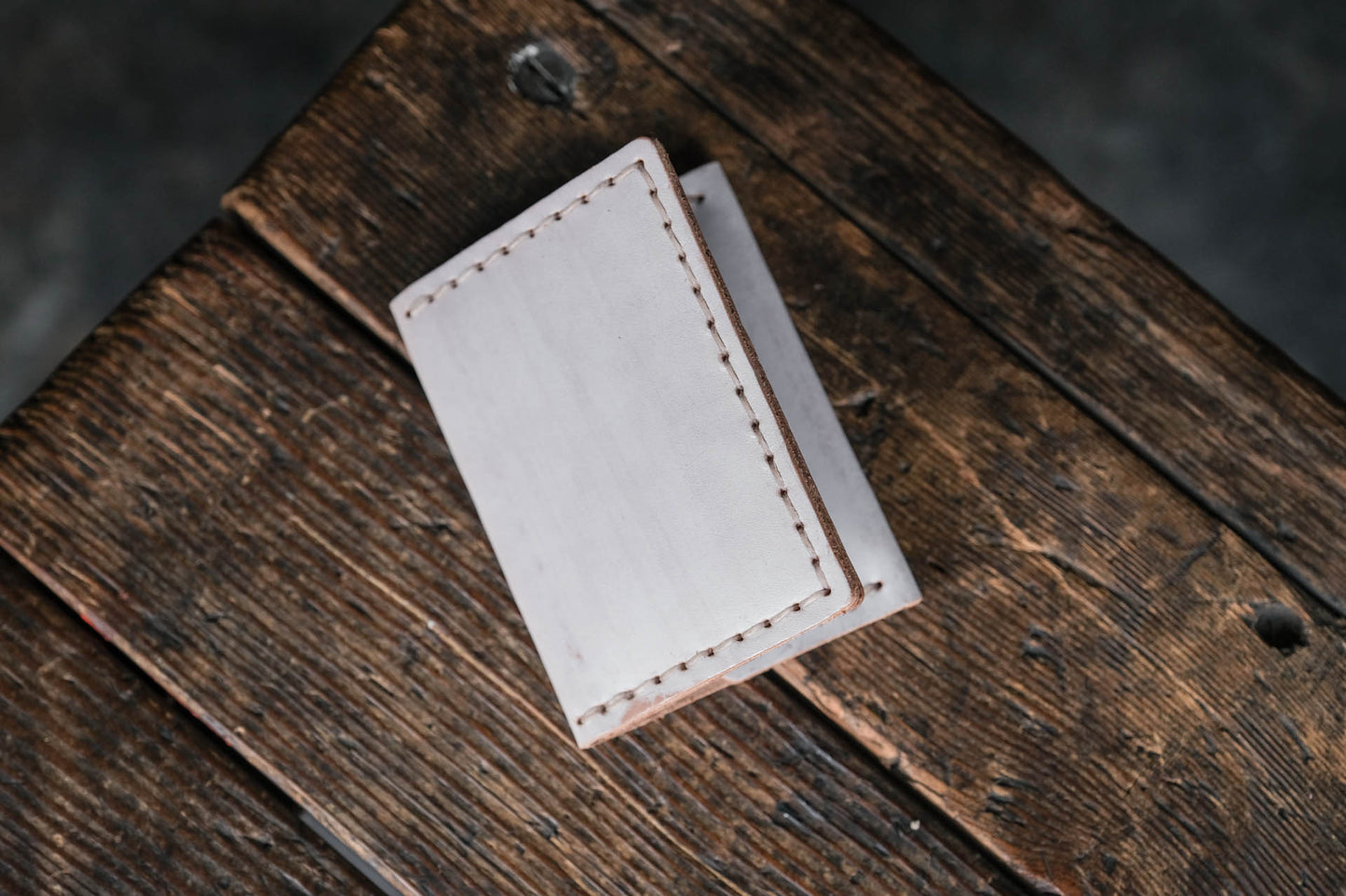 Insider Wallet by Craft and Lore handmade from Ghost Whiskey leather