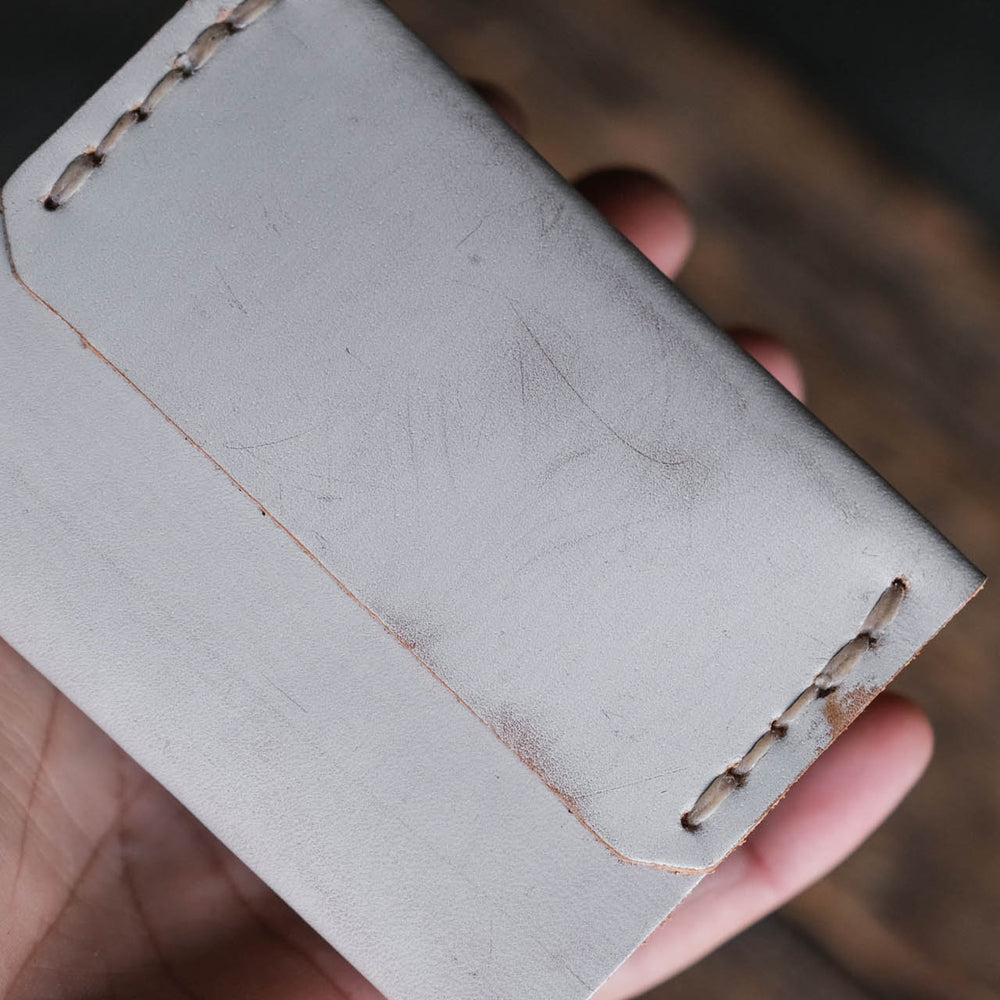
                  
                    Insider Wallet by Craft and Lore handmade from Ghost Whiskey leather
                  
                