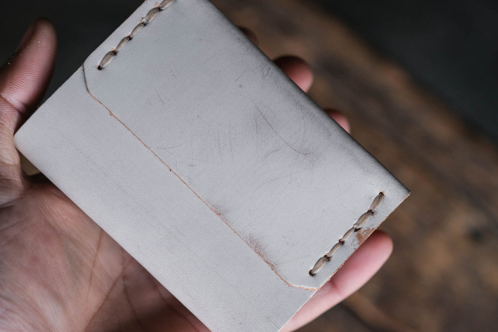 Insider Wallet by Craft and Lore handmade from Ghost Whiskey leather