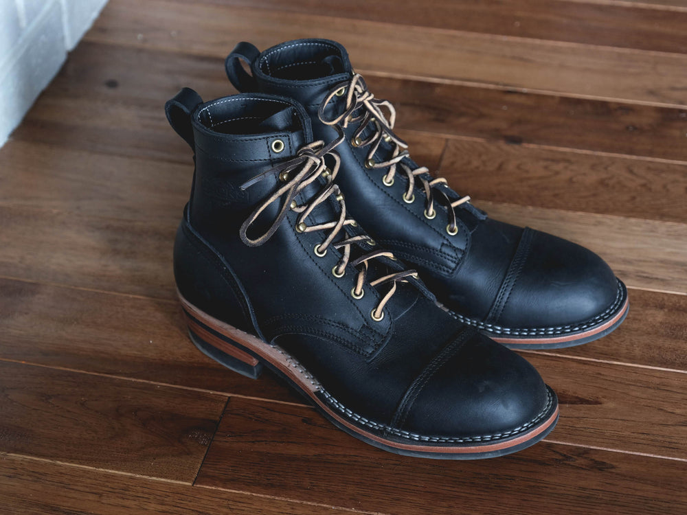  Task Boot Handmade Leather Boots Nick's Boots Spokane Durable Light Medium Duty Work Tailored USA Made