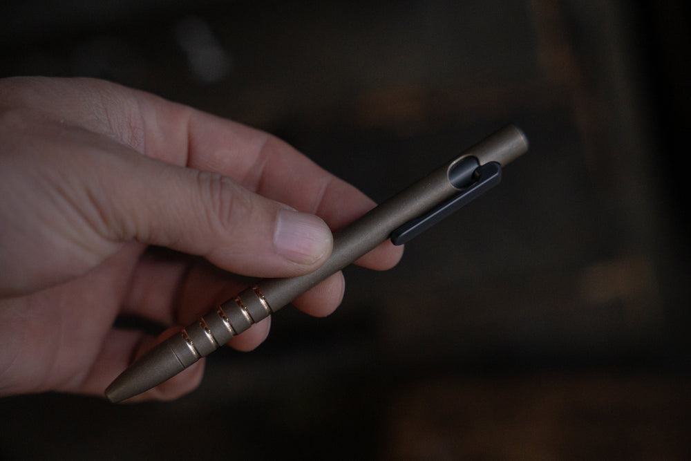 
            
                Load image into Gallery viewer, Bolt Action Bronze Pen
            
        
