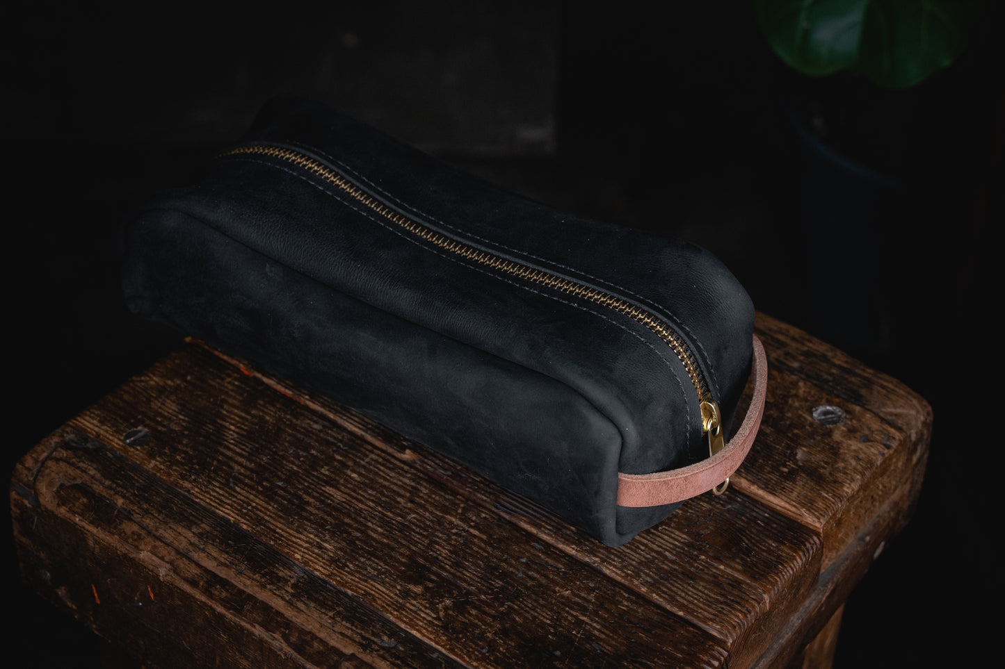 Sac de toilette en cuir véritable Dopp Kit pour Benin Sac de toilette en cuir véritable Dopp Kit pour Benin