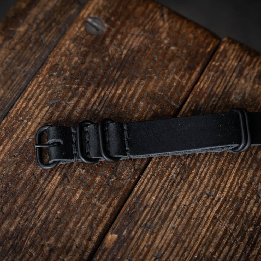 
                  
                    Handmade Leather NATO Watch Strap USA quality buttero vegetable tanned
                  
                