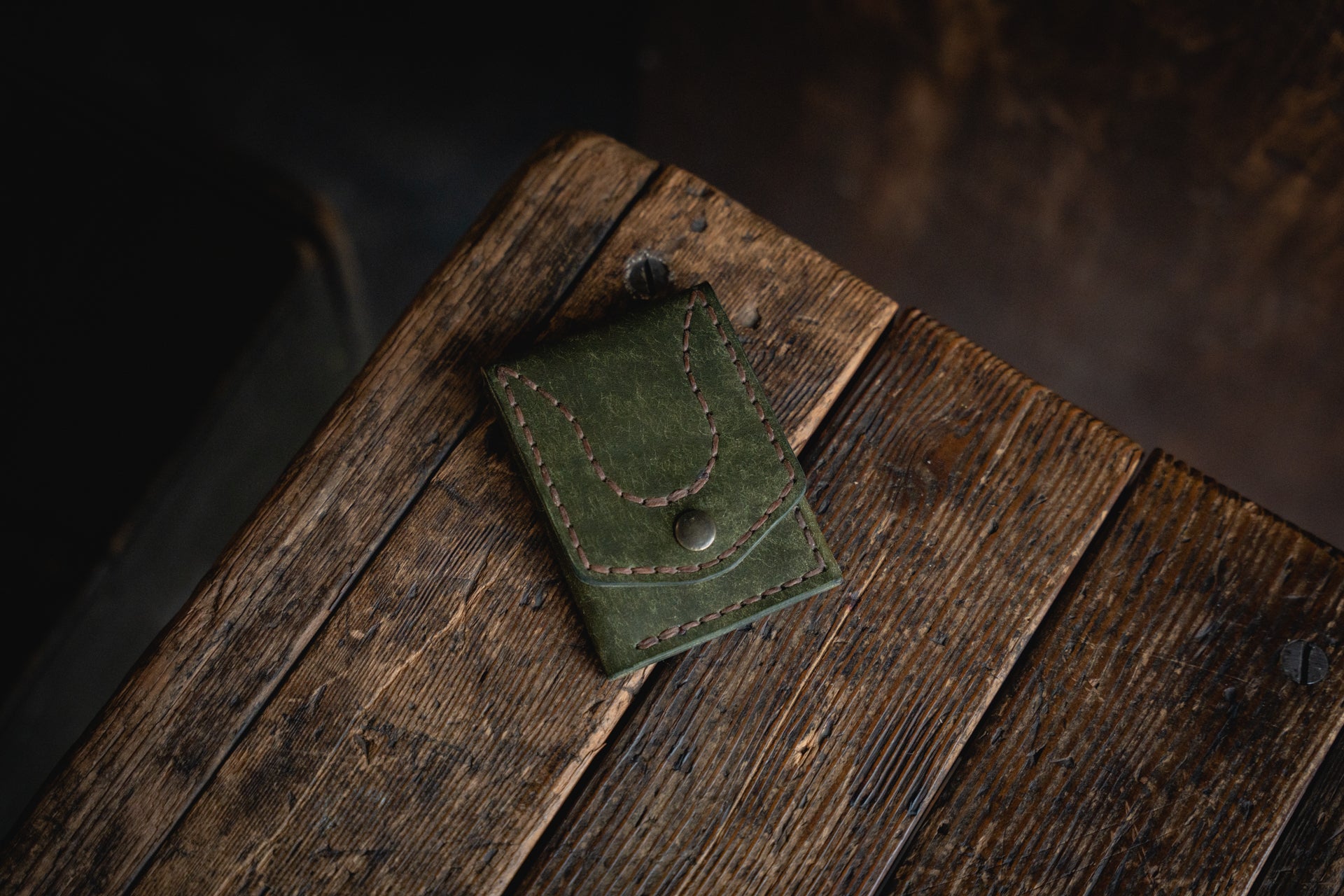 Pueblo Olive Limited Edition Handmade Leather Wallets – Craft and Lore