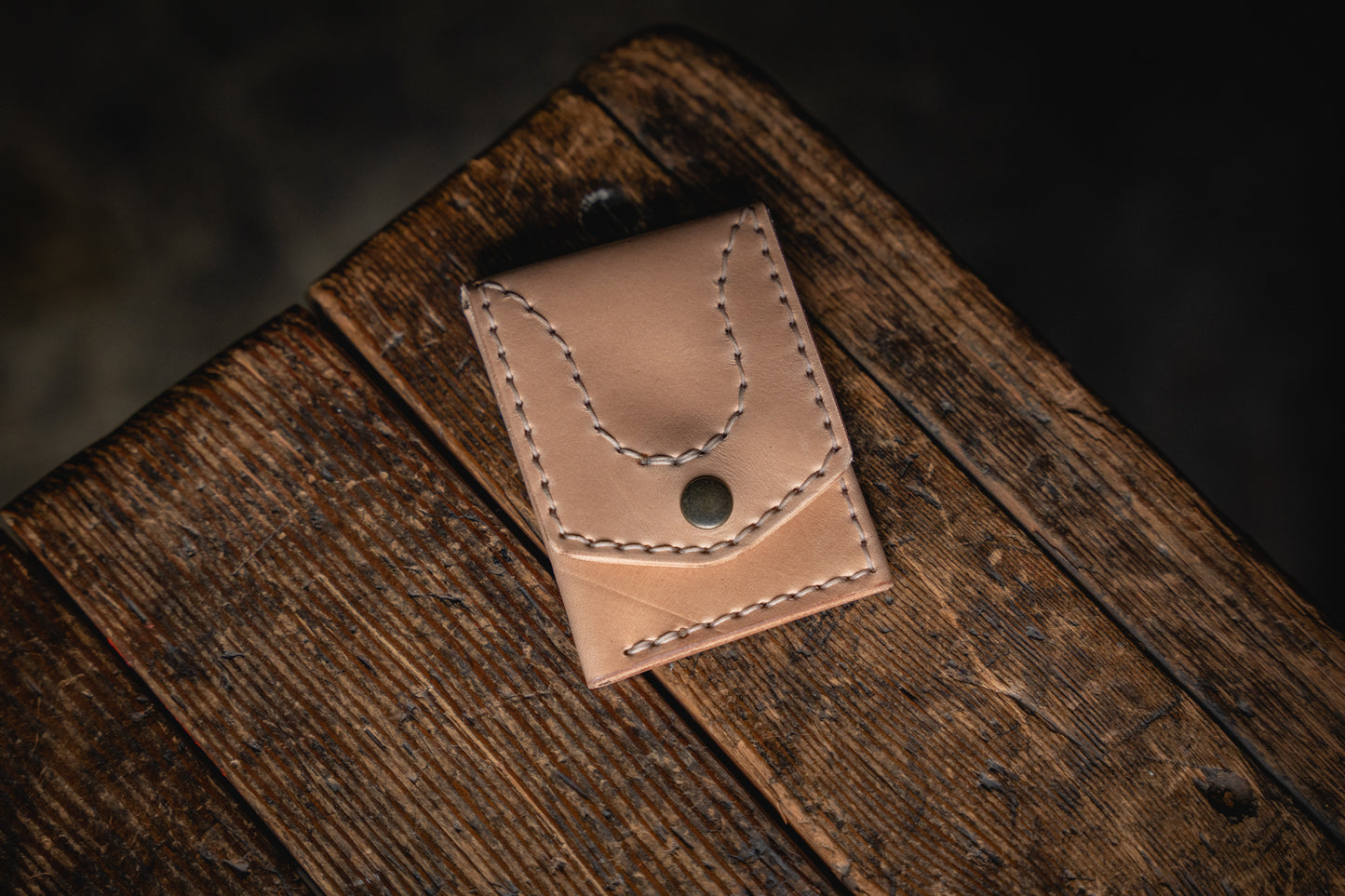 Worry Wallet Apple AirTag Coin Card Cash Handmade Leather Quality Wallet