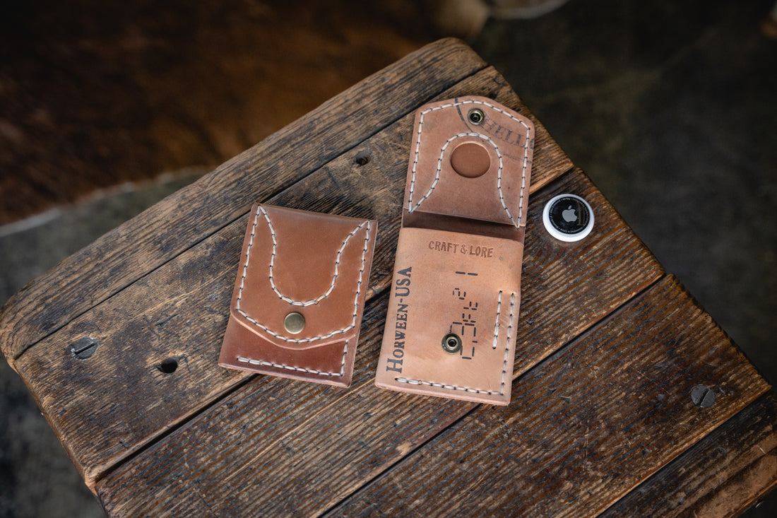 Leather Wallets Horween Shell Cordovan Handmade Quality – Craft and Lore