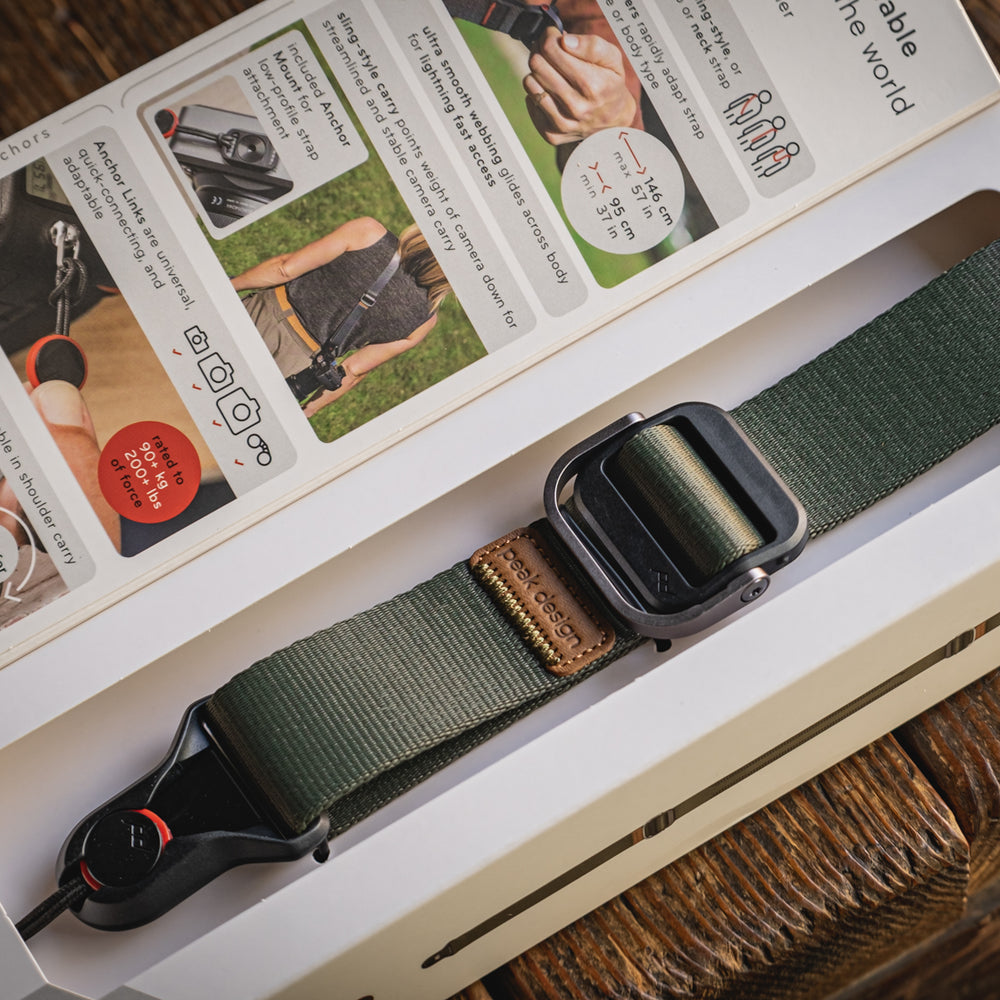 
                  
                    Peak Design Slide Lite Sage Camera Neck Strap
                  
                