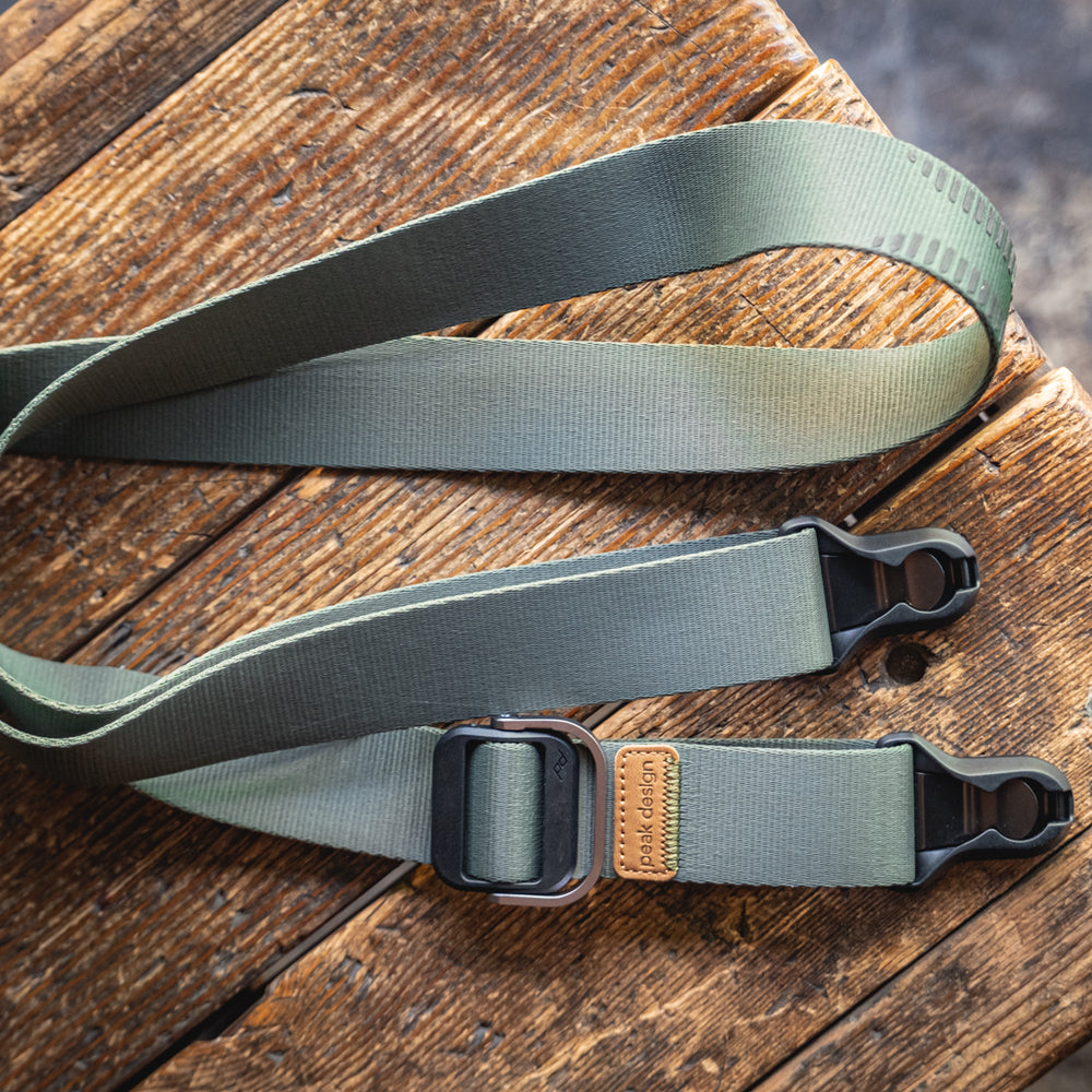 Peak Design Slide Lite Sage Camera Neck Strap