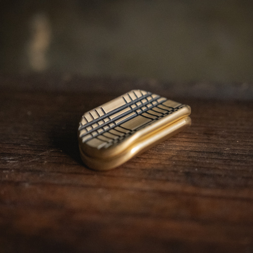 DIVOC Slider Worry Coin Brass Everyday Carry Fidget Precision machined usa made quality collectible