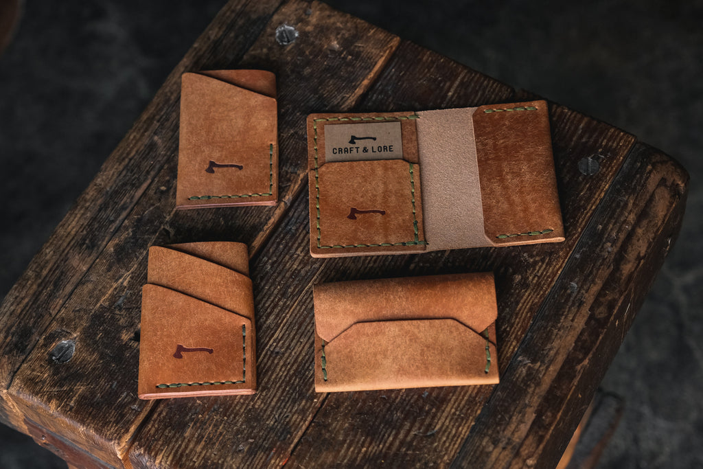 Leather wallet buy on Officina della Pelle Color Cognac