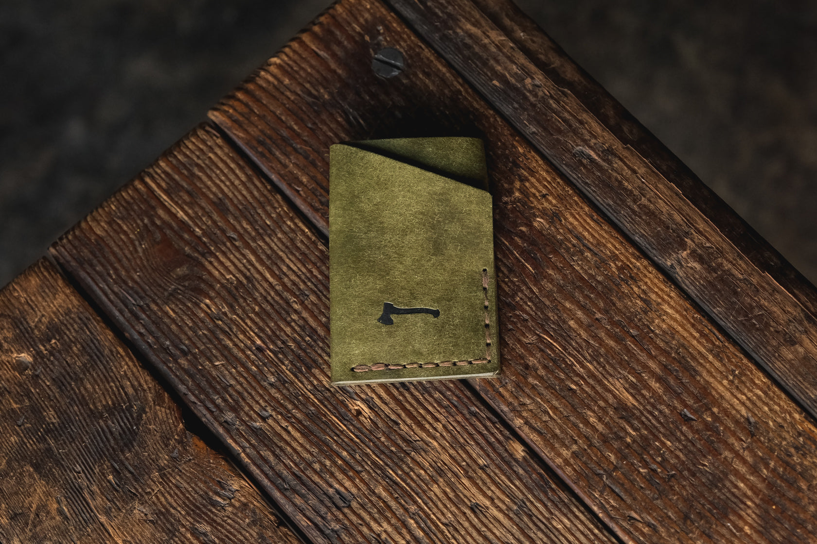 Pueblo Olive Limited Edition Handmade Leather Wallets – Craft and Lore