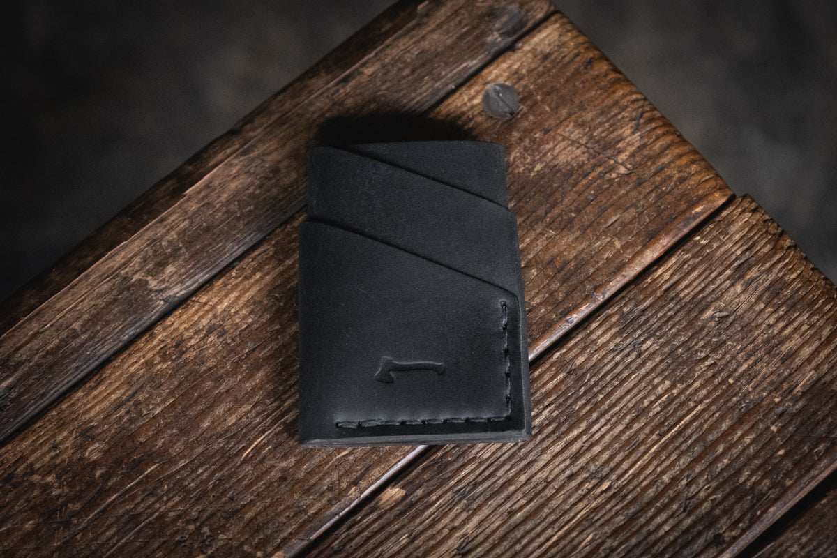 Original Port Wallet Craft and Lore handmade leather minimal card cash wallet durable hand stitched quality rugged classic