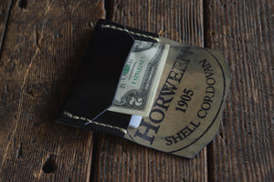 Enfold Card Wallet Horween Shell Cordovan