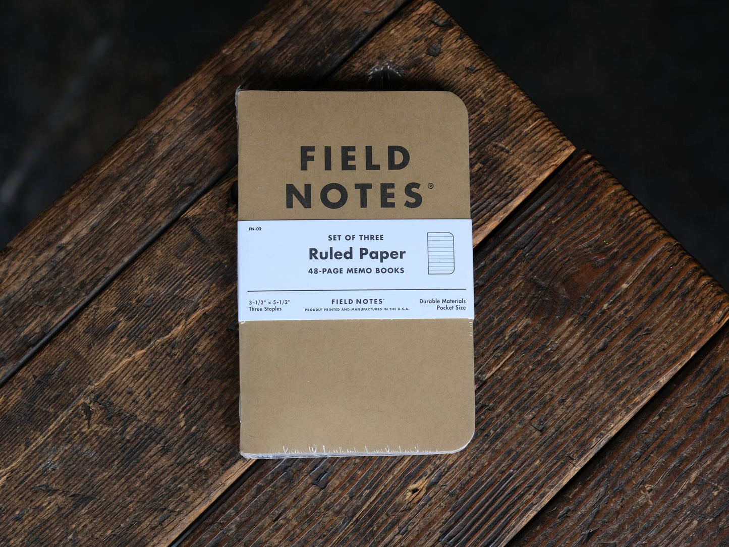 Field Notes Brand notebooks journal log book pocket size ruled graph