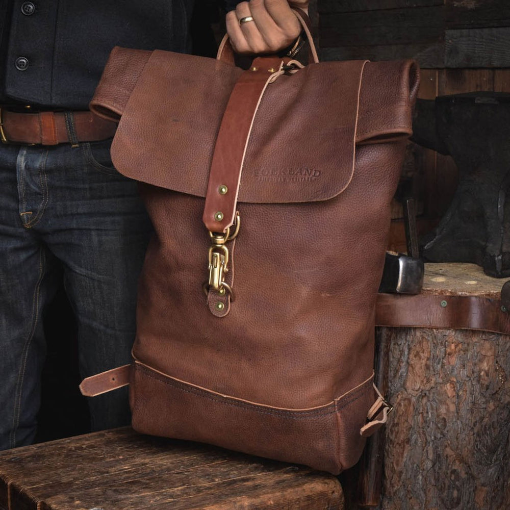 Folkland Rolltop Pack Leather