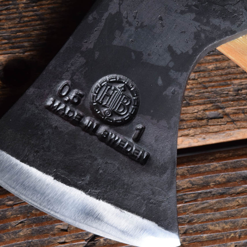 
                  
                    Hults Bruk Almike Hatchet Axe Handmade Swedish Field Camp Tool Craft and Lore
                  
                