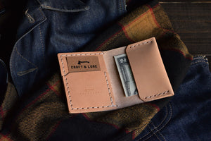 
            
                Load image into Gallery viewer, Handmade Leather Insider Wallet Quality Heirloom Craft and Lore
            
        