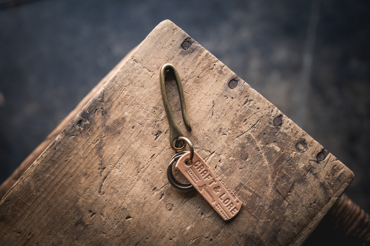 black armory key fish hook Fob Bradley Mountain Japanese Fish Hook Personalized Keychain Solid Brass Key Hook, Keychain